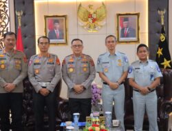 Kapolda Lampung Terima Audiensi PT. Jasa Raharja Cabang Lampung