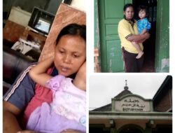 Miris ! Akibat Diusir Kades Kebagusan Paisal dan Keluarganya Tinggal di Masjid Baiturrahim Desa Begelen
