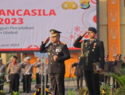 Kapolda Lampung Pimpin Upacara Peringatan Hari Lahir Pancasila