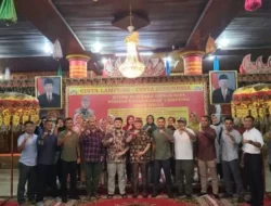8 Perwira Dari Yonif 9 Marinir Batu Menyan Pesawaran Silaturahmi Ke Lamban Gedung Kuning