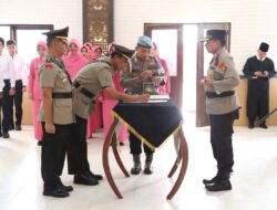 AKP Dian Andhika Resmi Menjabat Kapolsek Batanghari Nuban Polres Lamtim