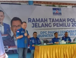 Bacaleg Partai Demokrat Ike Edwin Hadiri Ramah Tamah Politik Jelang Pemilu 2024