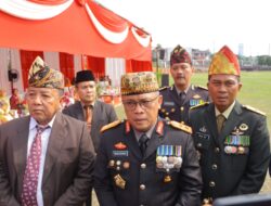 Kapolda Lampung Pimpin Upacara Peringatan Hari Bhayangkara ke 77