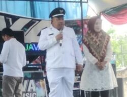 JONI Kepala Kampung Rumbih yang ke 3 kalinya adakan acara syukuran .