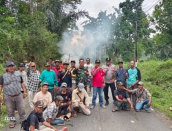 Pemdes Panengahan Way Khilau Lakukan Gotong Royong Jum’at Bersih Jelang Hut Pesawaran Ke 16 Tahun