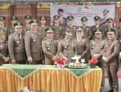 HUT Adhyaksa Ke 63 Kejaksaan Negeri Way Kanan raih prestasi memiliki Rumah Restorative Justice terbanyak Se-Indonesia,