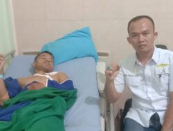 Bentuk Kepedulian: Pengurus DPP LLI Kunjungi Warga Korban Bentrokan Yang Dirawat Di RS