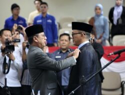 Mingrum Lantik Junaidi Anggota DPRD Lampung, Tenyata Dia Aktivis Ini