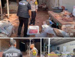 Polres Lamsel Ungkap Pembuatan Pupuk Palsu di Desa Palembapang