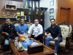 Pengurus IWO Lampung Silaturahmi dengan Kadiskominfotik Provinsi Lampung