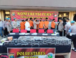 Hanya Hitungan Hari, Polrestabes Medan Berhasil Ungkap 56 Kasus Narkoba