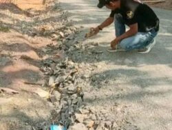 KETUA TIM INVESTIGASI SMSI WAY KANAN TEMUKAN PROYEK ASAL JADI BELAKANG RUMAH ANGGOTA DPRD WAY KANAN TUKIMAN