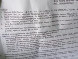 Penembakan 4 Wartawan Lampung di Katibung Lamsel Pelapor Sudah Mendapat SP2HP A4