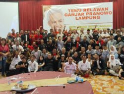 Relawan Ganjar Pranowo Se-Provinsi Lampung Gelar Kegiatan Temu Relawan Ganjar Pranowo