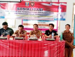 Bambang Susilo.SAN penyuluh P4GN DPC GRANAT Way Kanan jadi nara sumber penyuluhan anti narkotika di Kampung Lembasung