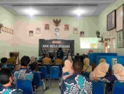 Gelar Lokakarya Program KKN Di Desa Gebang Pesawaran, Mahasiswa Komputer Dan Kimia Unila Beber Program Kerja