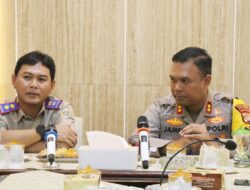 AKBP James Sampaikan Pesan Ini Saat Lawatan Perdana ke Kantor ATR/BPN Menggala