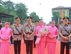 Kapolda Lampung Gelar Farewall Keberangkatan Wakapolda