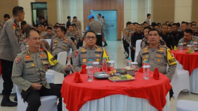 Polda Lampung Nonton Bareng Pentas Musik Yogyakarta Asik