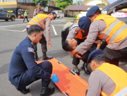 Siap Amankan Pemilu, Polda Lampung Gelar Simulasi Dan Gelar Operasi (GO) TW I 2024