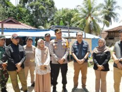 Kapolres Pesibar monitoring Pelaksanaan Pemungutan Suara Ulang di TPS 01 Pekon Tanjung Rejo