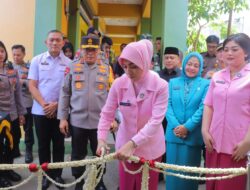 Kapolda Lampung Lakukan Kunker Sekaligus Peresmian Gedung Baru SMA Kemala Bhayangkari Lampung Utara