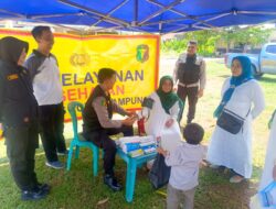 Polda Lampung: Pelayanan Kesehatan Siaga DVI, Respons Cepat Terhadap Banjir di Bandar Lampung