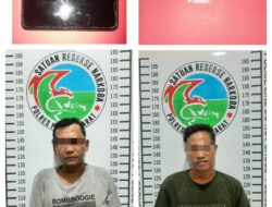 Dua Pelaku Penyalahgunaan Narkoba di Tangkap Sat ResNarkoba Polres Pesisir Barat