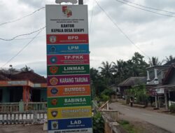 Sengkarut Proyek DD Pembangunan Lapangan Sepak Bola Di Desa Skipi Senilai Rp 521 Juta, Di Duga Bermasalah