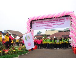 Meriahkan HUT ke 44, Yayasan Kemala Bhayangkari Gelar Senam hingga Bazar