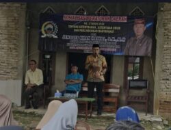 Jenggis Khan Haikal Kembali Sosialisasikan Perda No 3 Tahun 2020