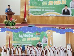 Kadis Pendidikan MACHIAVELLI HERMAN TARMIZI, S.STP.,M.Si. hadiri wisuda 35 Peserta Didik SDIT DAAR ILMI Way Kanan.