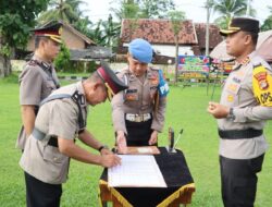 Kapolres Tulang Bawang Pimpin Upacara Pelantikan dan Sertijab, Berikut Nama-namanya