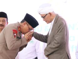 Polres Tulang Bawang Kerahkan Ratusan Personel Gabungan Amankan Pengajian Akbar dan Halal Bihalal Keluarga Besar NU