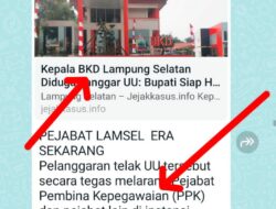 Tim Jejakkasus Laporkan Wartawan di Lampung Atas Pelanggaran Hak Cipta
