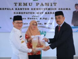Sekdakab Saipul, S.Sos.,M.IP menghadiri Acara Temu Pamit di lingkungan Kantor Kemenag Kabupaten Way Kanan