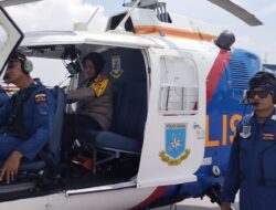 Polda Lampung Siagakan Dua Helikopter untuk Pengamanan WSL Krui Pro 2024