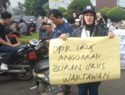 Revisi RUU Penyiaran Mengancam Kebebasan Pers, Jurnalis Lampung “Tolak”