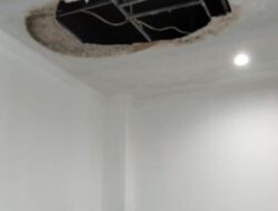 Ruang Alamanda RSUAM Atapnya Bocor, Pintunya Ditutup Pakai Sendok