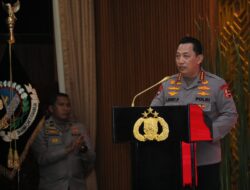 Kapolri Buka Rakernis Gabungan 4 Satker Polri