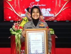 Usai Menangkan Muaythai, Polwan Polda Banten Dapatkan Penghargaan Dari Kapolri