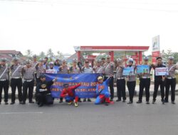 Gebyar Keselamatan berlalu lintas Polres Lampung Selatan