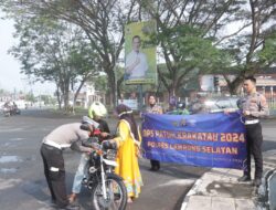 Tertib berlalu lintas Bersama Mahasiswa STAI YASBA