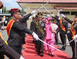 Tujuh Personil Polres Lampung Selatan di Lepas Purnabaktikan.