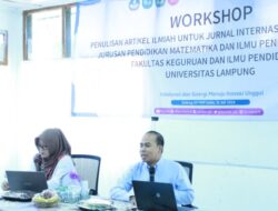 FKIP Gelar Pelatihan Penulisan Artikel Ilmiah untuk Jurnal Internasional Bereputasi