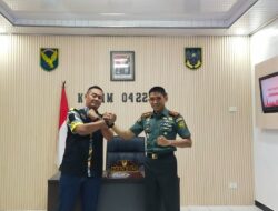 LSM GMBI Distrik Lampung Barat, Lakukan Audensi Di Kodim 0422/LB