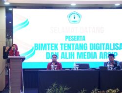 UPT Kearsipan Gelar Bimtek Digitalisasi dan Alih Media Arsip