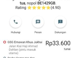 Oknum Driver Maxim Car Ancam Penumpang di Bandar Lampung, Diduga Berencana Lakukan Kekerasan