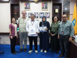 Unila Gelar Audiensi dengan Australia Awards in Indonesia