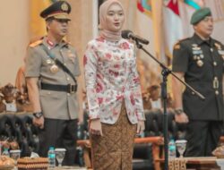 Wagub Jihan Nurlela Kobarkan Semangat Persatuan Membangun Lampung dalam Upacara Peringatan Hari Kartini Tahun 2025